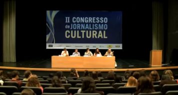 Mesa "Crítica literária e os novos escritores" durante o II Congresso de Jornalismo Cultural (TV CULT)