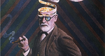 Sigmund Freud (Ilustração Don Ivan Punchatz /Reprodução)
