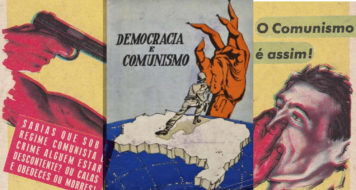 Cartazes anticomunistas brasileiros da década de 1960 (Reprodução)