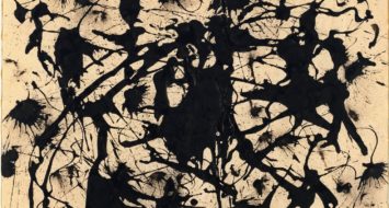 Jackson Pollock (American, 1912–1956). Untitled. c. 1950. (Reprodução)