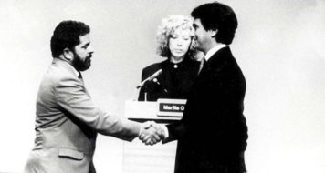 Lula e Collor em debate presidencial em 1989 (Reprodução)