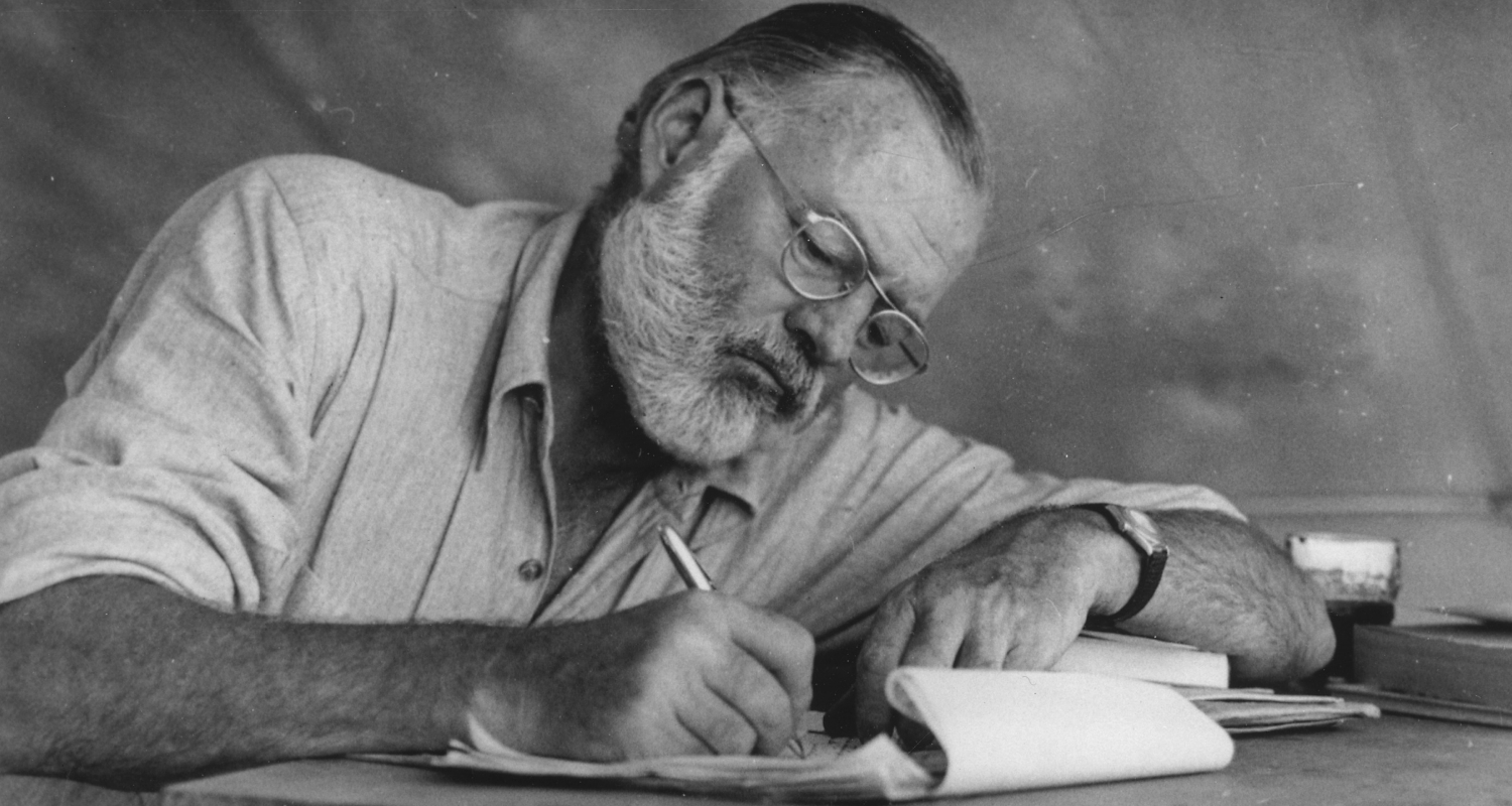 16 livros e um conselho de Hemingway para jovens escritores