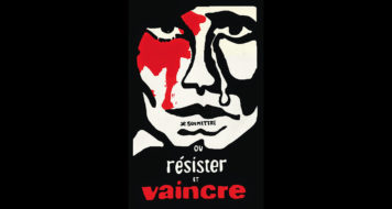 “Submeter-se ou resistir e vencer” – cartaz concebido coletivamente, maio de 68 (Reprodução)
