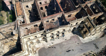 Museu Nacional: incêndio destruiu 90% do acervo de instituição de 200 anos (Foto: Mauro Pimentel)