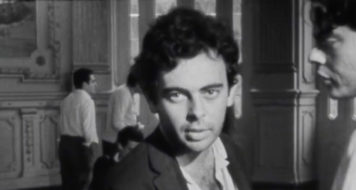Glauber Rocha durante as filmagens de "Terra em Transe", registrado por Joaquim Pedro de Andrade em 1967 (Reprodução)