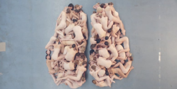 Imagem do cérebro humano criada pela Dutch National Ballet para o TEDxAmsterdam, em 2011 (Reprodução)