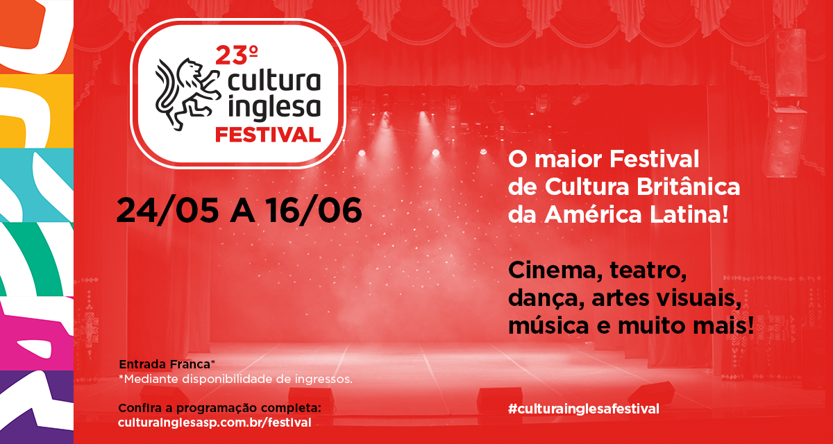Cultura Inglesa Festival traz mais de 30 atrações gratuitas à SP