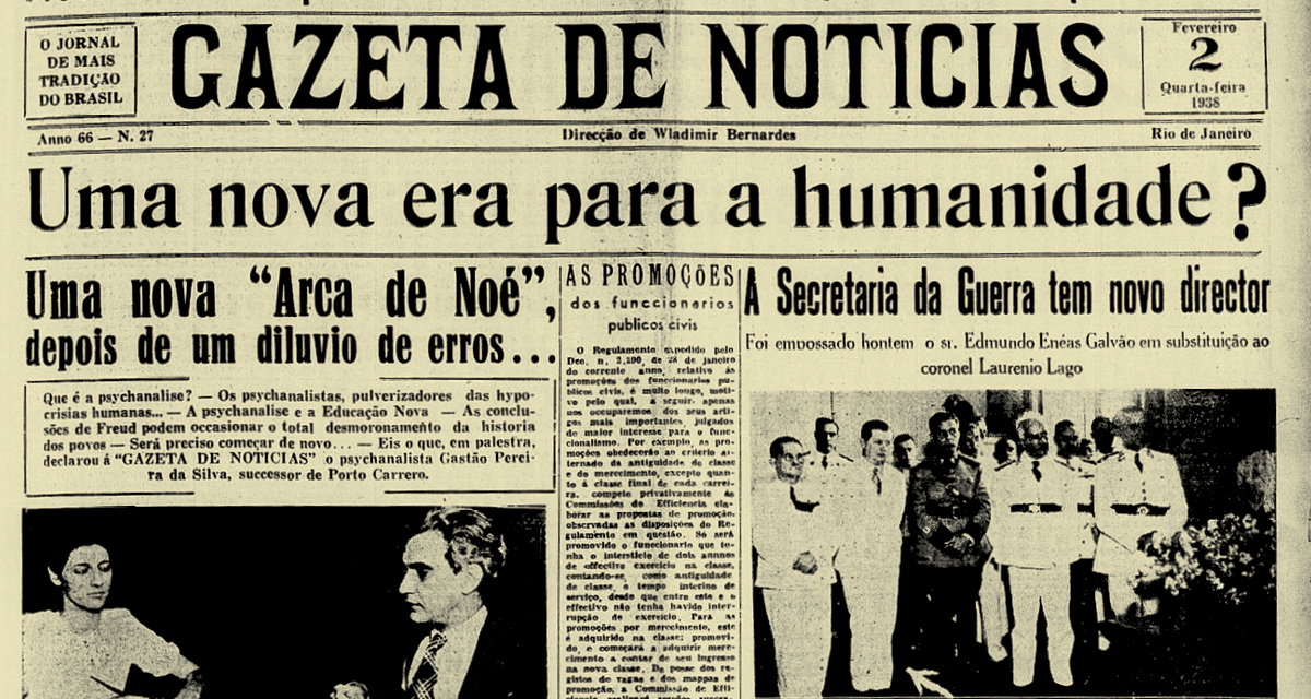 Moda “perigosa”: a psicanálise nos periódicos cariocas dos anos 1920