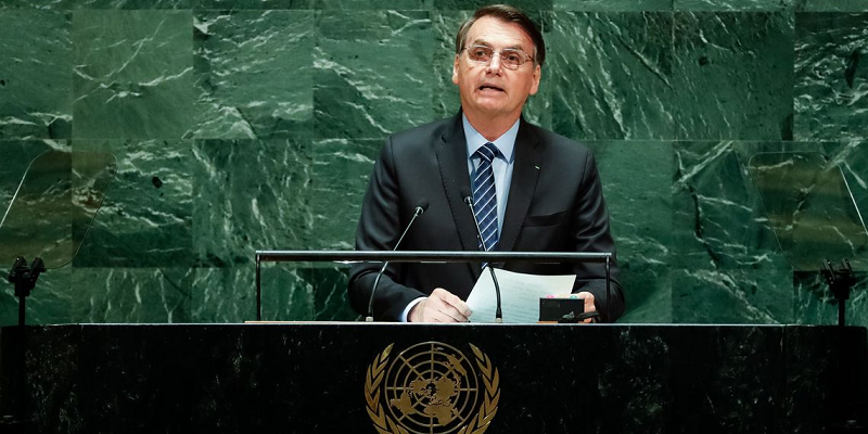 Para quem falou Bolsonaro quando discursou na ONU?