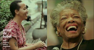Lubi Prates e Maya Angelou