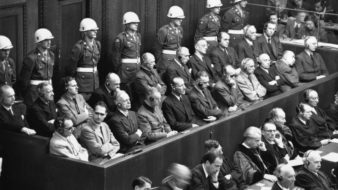 Tribunal de Nuremberg, 1945 (Foto: Reprodução)