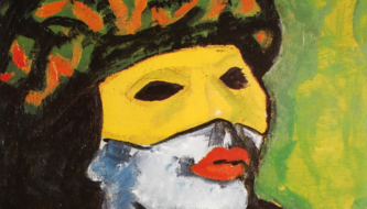 Max Pechstein The Masked Woman