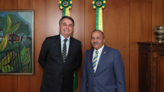 Jair Bolsonaro e Chico Rodrigues (Divulgação)