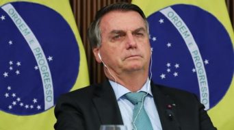 Bolsonaro falam na cúpula do clima (Foto: Marcos Corrêa/PR)